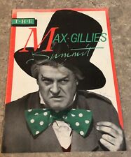 Souvenir Program Max Gillies 1986 show- The Max Gillies Summit.
