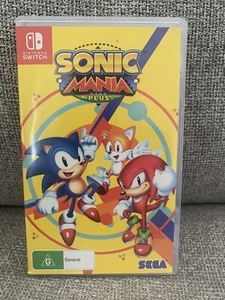 Sonic Mania Plus - Nintendo Switch- Case Only No Game - Picture 1 of 3