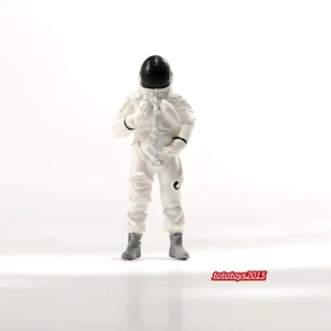 1/87 Astronauta Hombre Blanco Mono Escena Miniaturas Figura Para Coches Vehículo Juguete - Imagen 1 de 7