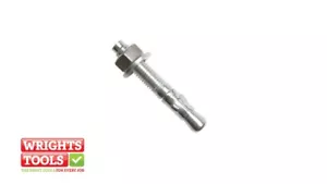 M6 THROUGH ANCHOR WALL HANGING WEDGE BOLTS BRICK MASONRY CONCRETE THROUGHBOLTS - Picture 1 of 1