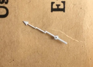 2XWhite Milgauss Watch Style Second Hand for Vostok 2416b Miyota Movement 12.5mm - Picture 1 of 1
