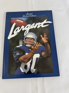 Steve Largent Special Limited Edition Hardcover Buch #1313 mit Weizen Box - Bild 1 von 5