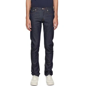 NUEVO SIN ETIQUETAS A. P.C. Pantalones de mezclilla Indigo Petit nuevos estándar talla 29 - Imagen 1 de 5