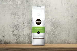 Coffex Famiglia 500g coffee beans. Medium roast. Hazelnut, dark chocolate notes - Picture 1 of 3