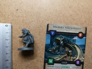 BLACKSKY SHARPSHOOTER MINIATURE + LURKERS CARD /KICKSTARTER /ALTAR QUEST G89 - Imagen 1 de 1