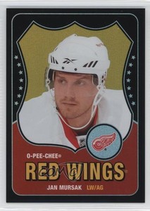 2011 O-Pee-Chee 2010-11 Marquee Rookies Update Black Rainbow Retro Jan Mursak