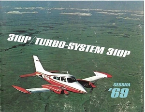 Aircraft Brochure - Cessna - 310P- Turbo-System 310P - 1969 (B774) - Bild 1 von 1