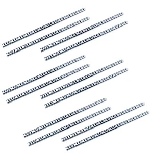 6 Pair Drawer Slides 16" Full Extension Slide Track Rail Ball Bearing - Picture 1 of 7