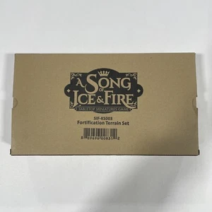 Song of Ice & Fire Fortification Terrain Set Kickstarter Exclusive Complete CMON - Picture 1 of 2