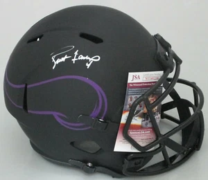 Vikings BRETT FAVRE Signed Full Size Replica ECLIPSE Speed Helmet AUTO - JSA - Picture 1 of 1