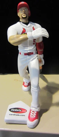 ST LOUIS CARDINALS #5  PUJOLS FIGURINES  - PROMO FOR TICKETS .COM Cover