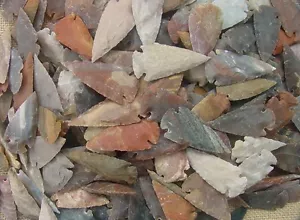 1 @ 2" pulgadas de puntas de flecha de pelo a granel réplica cabeza de flecha pájaro puntos piedra ee1 - Imagen 1 de 2