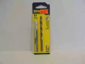 NEW! IRWIN 81104 #4 Wire Gauge General Purpose Drill Bit - Picture 1 of 1