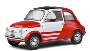 ,SOLIDO, FIAT 500 Turbina Tribute 1965 Rojo y blanco, 1/18, SOL1801408 - Imagen 1 de 7