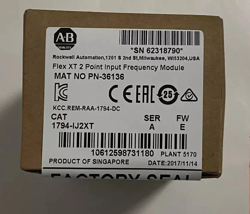 🔥1PC  NEW 1794-IJ2XT A  (by Fedex or DHL) #P795D YL - Image 1 of 1