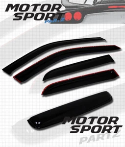 JDM Outside Mount 2MM Vent Visors 5pcs Deflector & Sunroof Audi Q5 08-16 4DRs - Picture 1 of 4