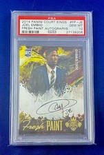 JOEL EMBIID -- 2014-15 Court Kings Fresh Paint ON-CARD AUTO #/225 -- PSA 10 MVP