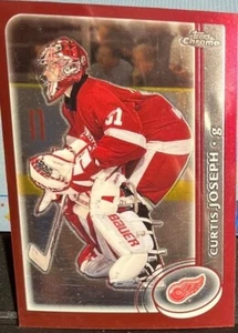 Curtis Joseph 2002-03 Topps Chrome, Bowman Base & Silver 3-Card Lot - Picture 1 of 3