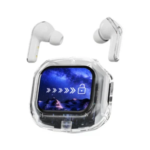 Bluetooth 5.4 Headphones TWS Wireless Earbuds Headset Earphones LCD Touch Screen - Picture 1 of 17