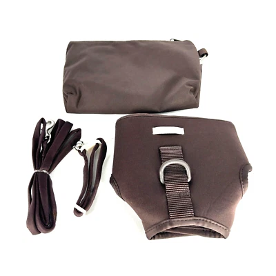 NWT Romp Sable Black Cat Harness, Leash, Collar, Carry Bag Medium - Image 1 of 4