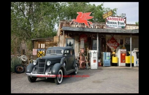 Route 66 Gemischtwarenladen FOTO historischer Hackberry Geschenkeladen Arizona - Bild 1 von 2
