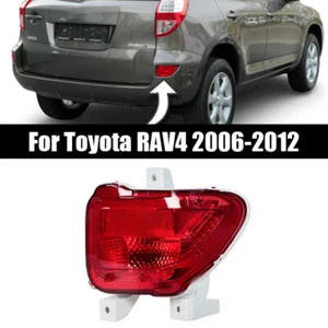 Right Side Car Rear Bumper Fog Light Housing Red Fits For Toyota RAV4 2006-2012 - Picture 1 of 10
