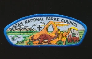 Utah National Parks Council 591 BSA Patch Boy Scouts Of America NOS - Picture 1 of 2