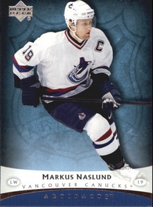2005-06 Artifacts Canucks Hockey Card #98 Markus Naslund