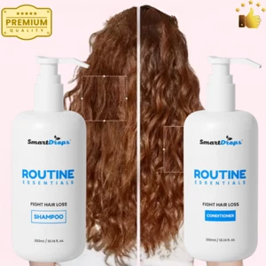 Routine Hair Care Essentials: Shampoo & Conditioner 10.14 Fl.oz Set, (Pack - 2) - Picture 1 of 6