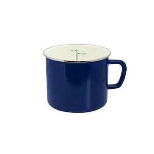 Retro-Milchtopf ELO Ø 14 cm Emaille schnittfest Induktion spülmaschinengeeignet - Bild 1 von 2