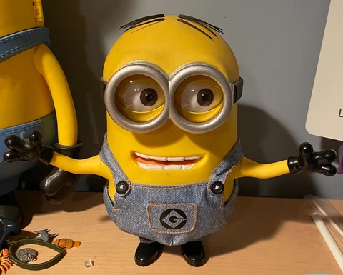 Despicable Me 2 Talking Minion Dave Action Figure Toys R Us Exclusive Rare Cover