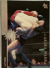 Akira Maeda SF 165 Pro-Wrestling BBM 1997 Fight magazine rare card Japan F/S