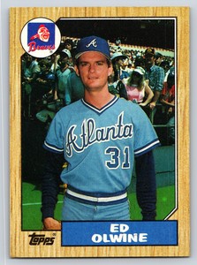 Topps 1987 Ed Olwine #159