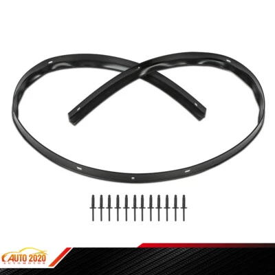 Fit For Dodge Challenger 2008-2022 Front Hood Bumper Weatherstrip Seal & Rivets Foto 1 de 4