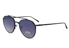 Guess 54mm Damskie matowe czarne okulary przeciwsłoneczne S3541