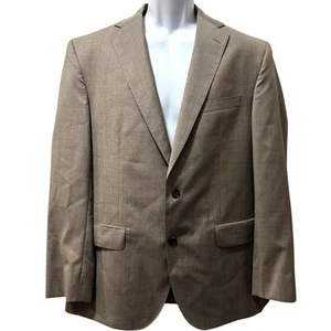 Daniel Cremieux Loro Piana Blazer 100% Wool Beige Men’s Size 43R - Picture 1 of 9