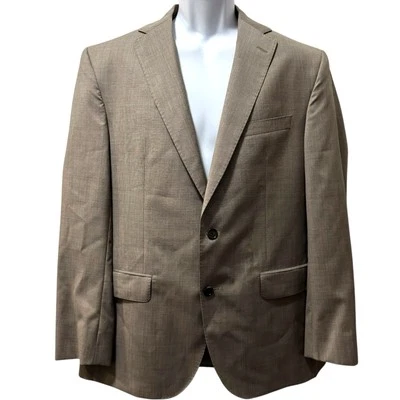 Daniel Cremieux Loro Piana Blazer 100% Wool Beige Men’s Size 43R - Image 1 of 4