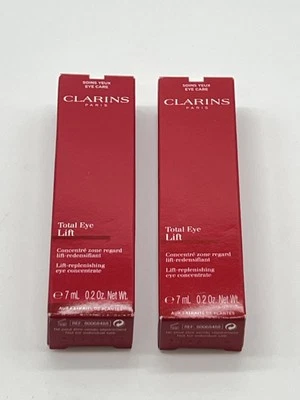 Pack Of 2 Clarins Total Eye Lift Replenishing Eye Concentrate 0.2 fl oz Each - Image 1 of 4