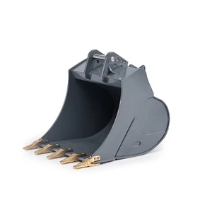 Metal Bucket for Tamiya 1/14 RC Truck LESU 956 1:14 Excavator DIY Parts - Imagen 1 de 6