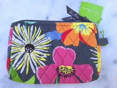Vera Bradley MAKE UP CASE 7 LENTH  5 HIGH in Jazzy Blooms NWT Read Description - Image 1 of 4