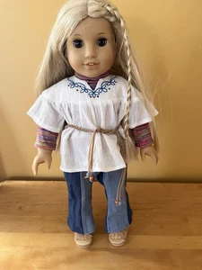 Muñeca American Girl Julie Albright muñeca y traje LEER - Imagen 1 de 9