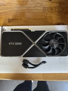 Carte graphique NVIDIA GeForce RTX 3090 Founders Edition 24 Go GDDR6X - Photo 1/16