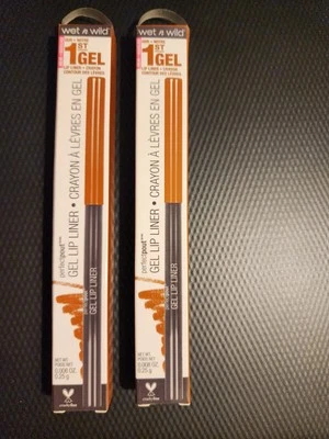 Wet N Wild Perfect Pout Matte Gel Lip-Liner #E651B Retractable Pencil 2-Pack Lot - Image 1 of 4