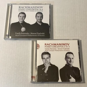 Lot 2 Vasily Petrenko Simon Trpceski Rachmaninov Piano Concertos 1234 CDs Import - Picture 1 of 9