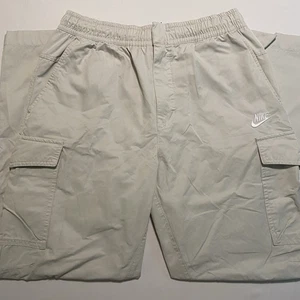Pantalones cargo tejidos Nike Sportswear para hombre grandes pierna cónica sin forro utilitarios - Imagen 1 de 20