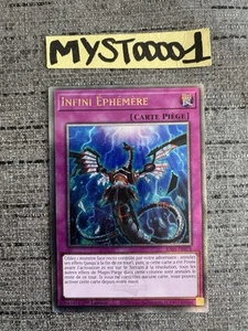 Carte Yu-gi-oh! Infini Éphémère RA01-FR075 QCR Français Exc - Picture 1 of 20