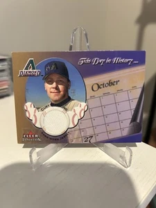 2002 Fleer Tradition Curt Schilling This Day In History Jersey Card - Picture 1 of 2