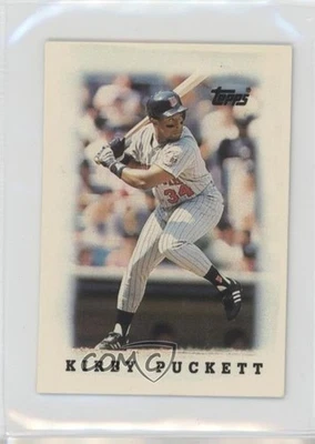 1988 Topps League Leaders Minis Kirby Puckett #23 HOF - Image 1 of 2
