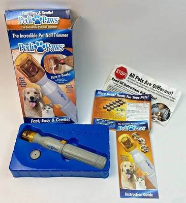 PediPaws Pet Nail Trimmer Grinder for Dogs & Cats – Used Once, Works Great! - Image 1 of 4