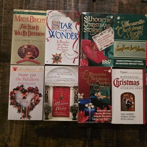 Christmas Lot of 14 Silhouette 1987-1993 Historical Christmas Stories Harlequin - Bild 1 von 17
